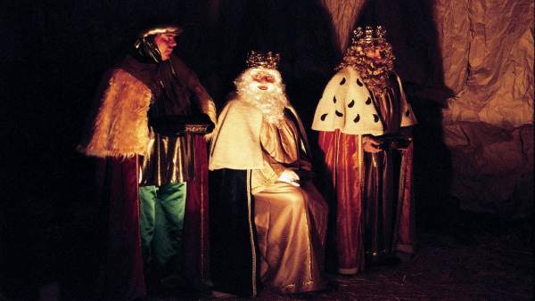 Imagen de los Reyes Magos en Higuera de la Sierra (Huelva). Imagen de los Reyes Magos en Higuera de la Sierra (Huelva).