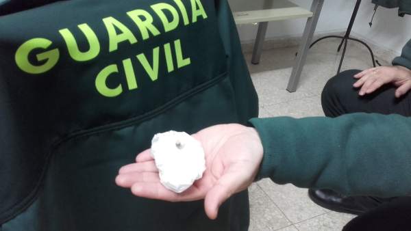 Droga aprehendida por la Guardia Civil Droga aprehendida por la Guardia Civil