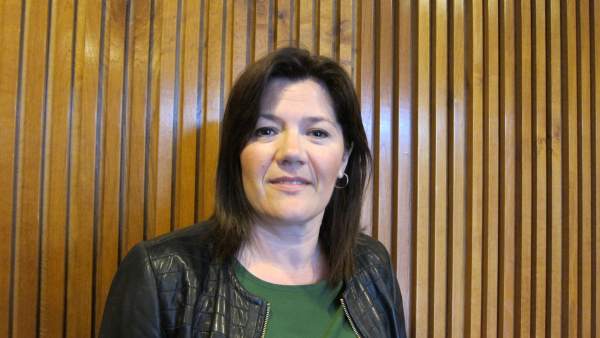 Carmen Martínez, diputada de CHA Carmen Martínez, diputada de CHA