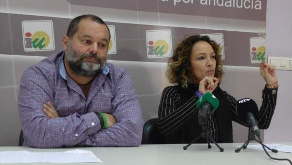 Rafael Sánchez Rufo y Silvia Zambrano (IU). Rafael Sánchez Rufo y Silvia Zambrano (IU).