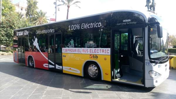 Bus eléctrico de la red TIB Bus eléctrico de la red TIB