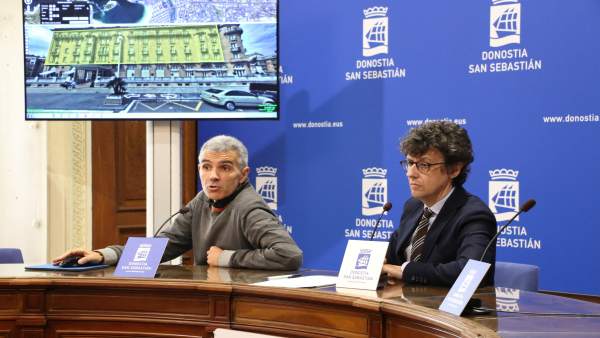 Presentación de Donostia oinez. Presentación de Donostia oinez.