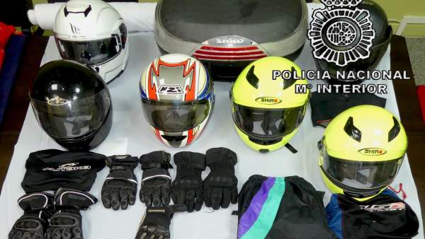 Burgos.- Objetos incautados por la Policía Nacional Burgos.- Objetos incautados por la Policía Nacional