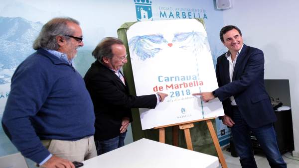 Presentación del cartel del carnaval de Marbella Presentación del cartel del carnaval de Marbella