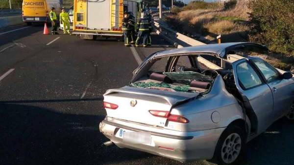 Accidente en Algeciras Accidente en Algeciras