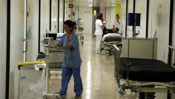 Módulo de urgencias en Bellvitge. Módulo de urgencias en Bellvitge.