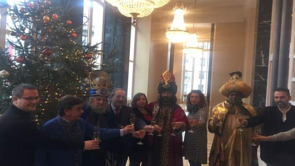 Tripartito encuentro con los Reyes Magos Tripartito encuentro con los Reyes Magos