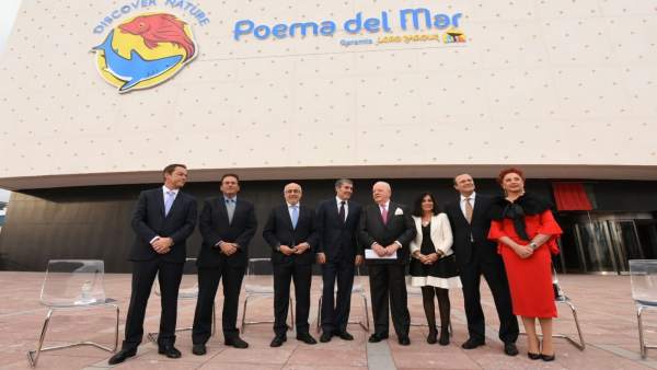 Inauguración del acuario Poema del Mar Inauguración del acuario Poema del Mar