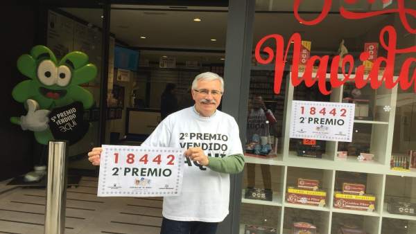 Segundo premio del Niño vendido en O Porriño Segundo premio del Niño vendido en O Porriño