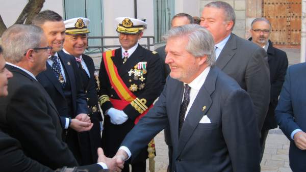 El ministro de Cultura, Educación y Deporte, Méndez de Vigo El ministro de Cultura, Educación y Deporte, Méndez de Vigo