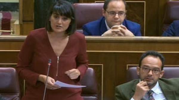 María González Veracruz PSOE en el Congreso pregunta sobre soterramiento María González Veracruz PSOE en el Congreso pregunta sobre soterramiento