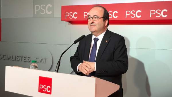 Fotografía de Miquel Iceta, secretario general del PSC. Fotografía de Miquel Iceta, secretario general del PSC.