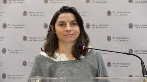 La concejal de Vamos Granada Marta Gutiérrez La concejal de Vamos Granada Marta Gutiérrez