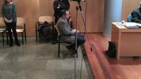 Un momento del juicio al confitero de Avilés Un momento del juicio al confitero de Avilés