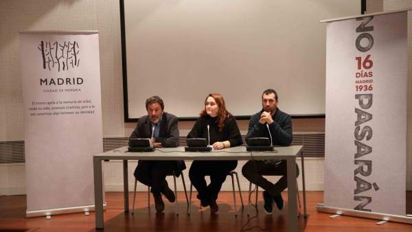 Presentación de la exposición 'No pasarán' Presentación de la exposición 'No pasarán'