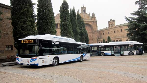 Autobuses urbanos en Salamanca Autobuses urbanos en Salamanca