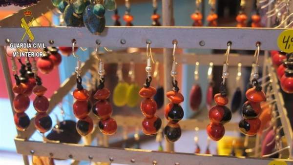 Pulseras incautadas en Barcelona Pulseras incautadas en Barcelona