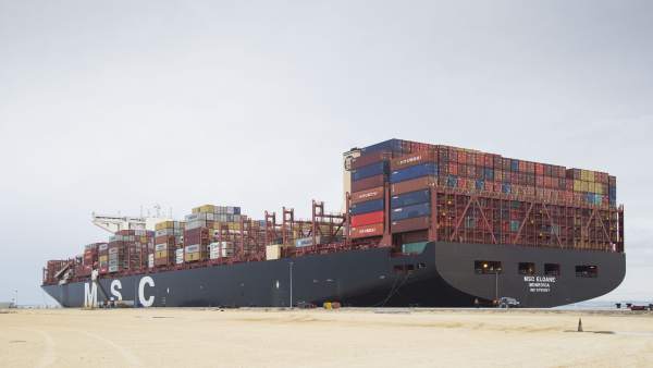 MSC 'Eloane' en el Puerto de Cádiz MSC 'Eloane' en el Puerto de Cádiz