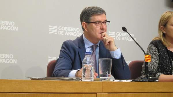 El consejero de Presidencia de Aragón, Vicente Guillén El consejero de Presidencia de Aragón, Vicente Guillén