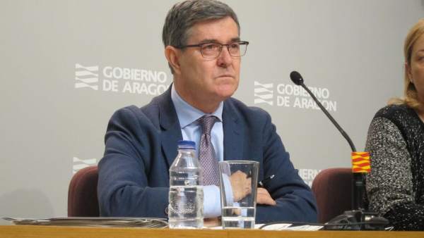 El consejero de Presidencia de Aragón, Vicente Guillén El consejero de Presidencia de Aragón, Vicente Guillén