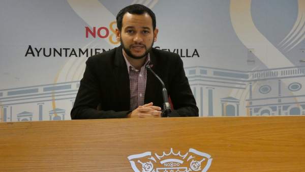 El portavoz municipal de IU en Sevilla, Daniel González Rojas El portavoz municipal de IU en Sevilla, Daniel González Rojas