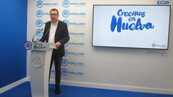 El presidente del PP de Huelva, Manuel Andrés González. El presidente del PP de Huelva, Manuel Andrés González.
