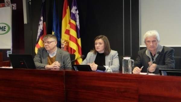 Mercedes Garrido en una jornada explicativa del Pecma Mercedes Garrido en una jornada explicativa del Pecma