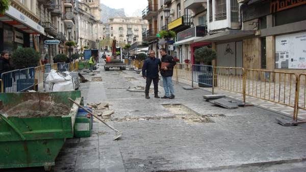 Visita a las obras en Bernabé Soriano Visita a las obras en Bernabé Soriano