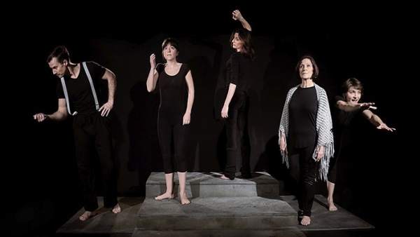 Escena de 'La tumba de María Zambrano' Escena de 'La tumba de María Zambrano'