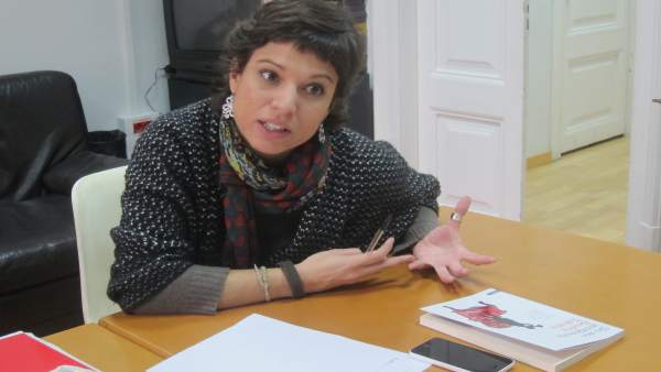 La secretaria general de la UIJS, Beatriz Talegón (PSOE). La secretaria general de la UIJS, Beatriz Talegón (PSOE).