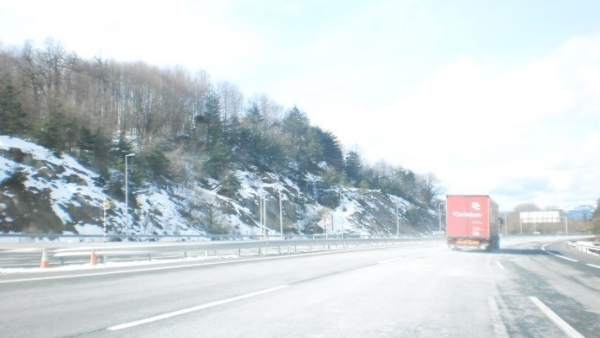 Nieve en carretera Nieve en carretera