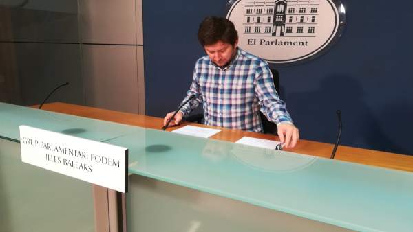 El Portavoz De Podemos, Alberto Jarabo El Portavoz De Podemos, Alberto Jarabo