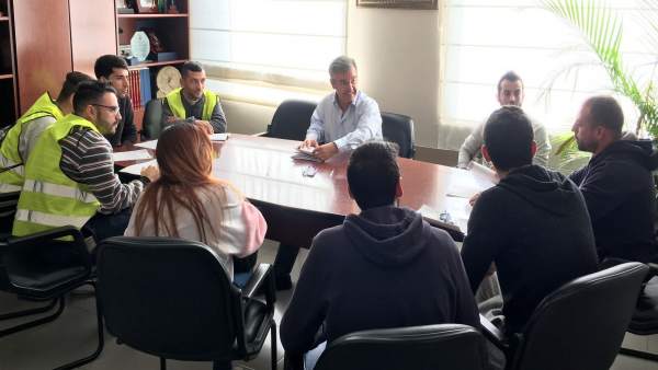José María García Urbano alcalde de estepona firma contratos desempleados planes José María García Urbano alcalde de estepona firma contratos desempleados planes