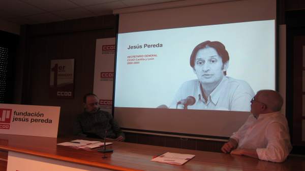 Castedo y Fernández en la presentación de la Fundación Jesús Pereda Castedo y Fernández en la presentación de la Fundación Jesús Pereda