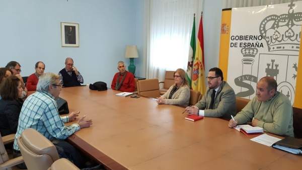 Reunión con miembros de federación vecinal Ciudadanos por Jaén. Reunión con miembros de federación vecinal Ciudadanos por Jaén.