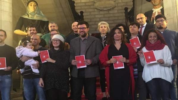 Presentación de las fiestas de Sant Sebatià Presentación de las fiestas de Sant Sebatià
