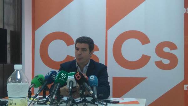El parlamentario andaluz de Cs, Sergio Romero El parlamentario andaluz de Cs, Sergio Romero