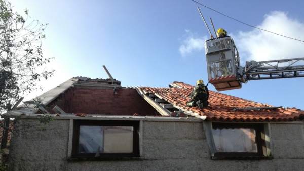 Tornado en Sanxenxo (Pontevedra) Tornado en Sanxenxo (Pontevedra)