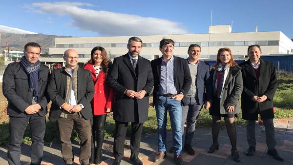 Visita a parcela futuro IEs instituto Las lagunas Mijas maldonado marin white Visita a parcela futuro IEs instituto Las lagunas Mijas maldonado marin white