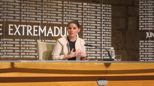 Portavoz de la Junta de Extremadura, Isabel Gil Rosiña Portavoz de la Junta de Extremadura, Isabel Gil Rosiña