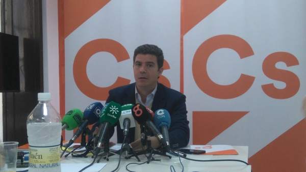 El parlamentario andaluz de Cs, Sergio Romero El parlamentario andaluz de Cs, Sergio Romero