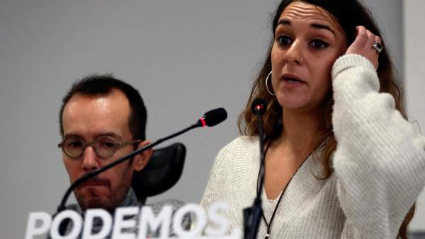 Pablo Echenique y Noelia Vera, secretario de Organización y coportavoz de la dirección, respectivamente. Pablo Echenique y Noelia Vera, secretario de Organización y coportavoz de la dirección, respectivamente.