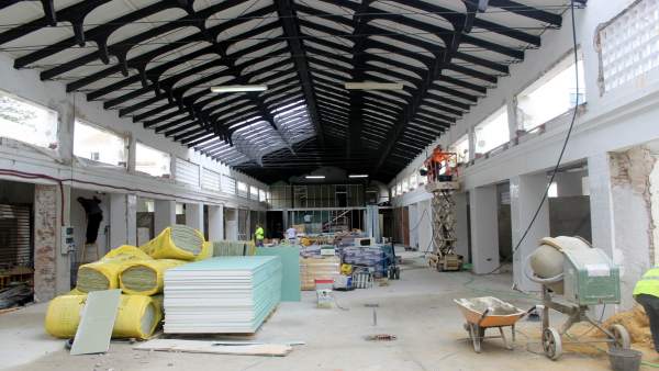 Obras mercado gourmet Estepona mercado de Abastos Obras mercado gourmet Estepona mercado de Abastos