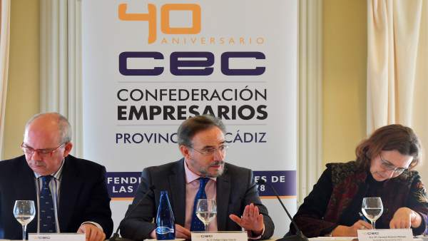 Foto Del Consejero De Fomento En El Acto De Hoy De La Confederación De Empresari Foto Del Consejero De Fomento En El Acto De Hoy De La Confederación De Empresari