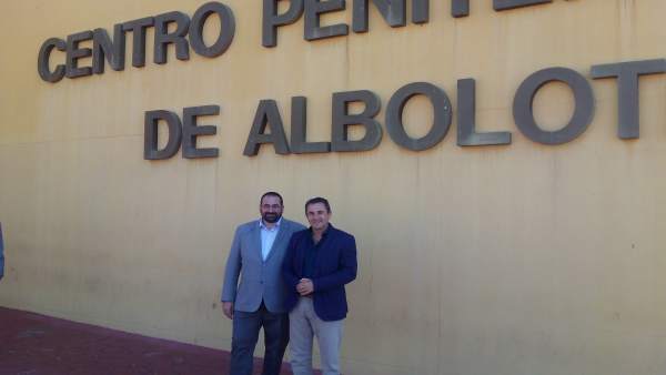 El delegado de Educación en la prisión de Albolote El delegado de Educación en la prisión de Albolote