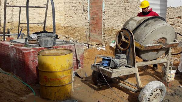 Obras del Profea en Huelva. Obras del Profea en Huelva.