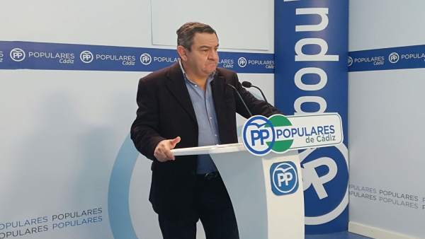 El portavoz del PP en Diputación, José Loaiza El portavoz del PP en Diputación, José Loaiza
