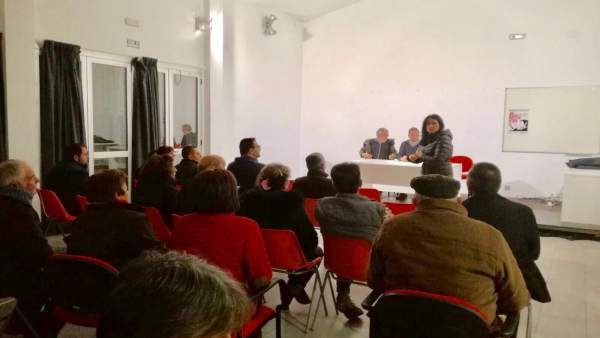 La alcaldesa de Montefrío, Remedios Gámez, en reunión sobre cortes de luz La alcaldesa de Montefrío, Remedios Gámez, en reunión sobre cortes de luz