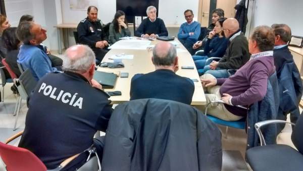 Reunión sobre el Plan de Nevadas de Ávila. Reunión sobre el Plan de Nevadas de Ávila.
