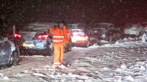 Nevadas y tráfico Nevadas y tráfico